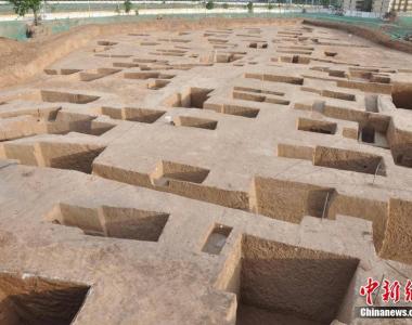 陕西咸阳碱滩发现战国晚期秦人平民墓地