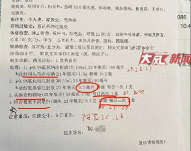 “一张病历三处错误” 儿科医生开错抗生素剂量致6岁孩子昏迷？重要提醒→