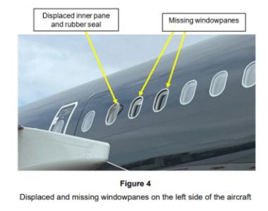 一空客飞机从伦敦起飞后发现多个挡风玻璃脱落，被迫折返