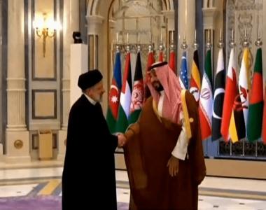 沙伊两国领导人历史性握手，中东和解，不应以牺牲巴勒斯坦为代价