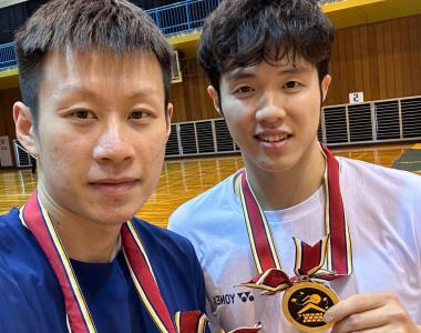 国羽熊本大师赛夺3金5银 包揽三双打项目冠亚军