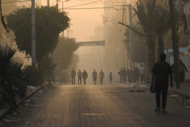 以国防军深入加沙城 5万巴勒斯坦人南迁