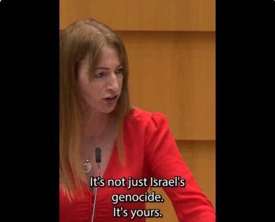 欧洲议员怒斥：冯德莱恩甚至对以色列说不出“停火”，欧洲也在对加沙种族灭绝