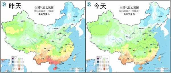 18个省会级城市最高气温创新低，今冬会现极端寒潮吗？