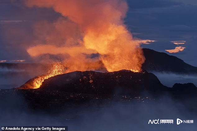 冰岛火山即将大爆发，将持续几个世纪，形成壮观熔岩喷泉