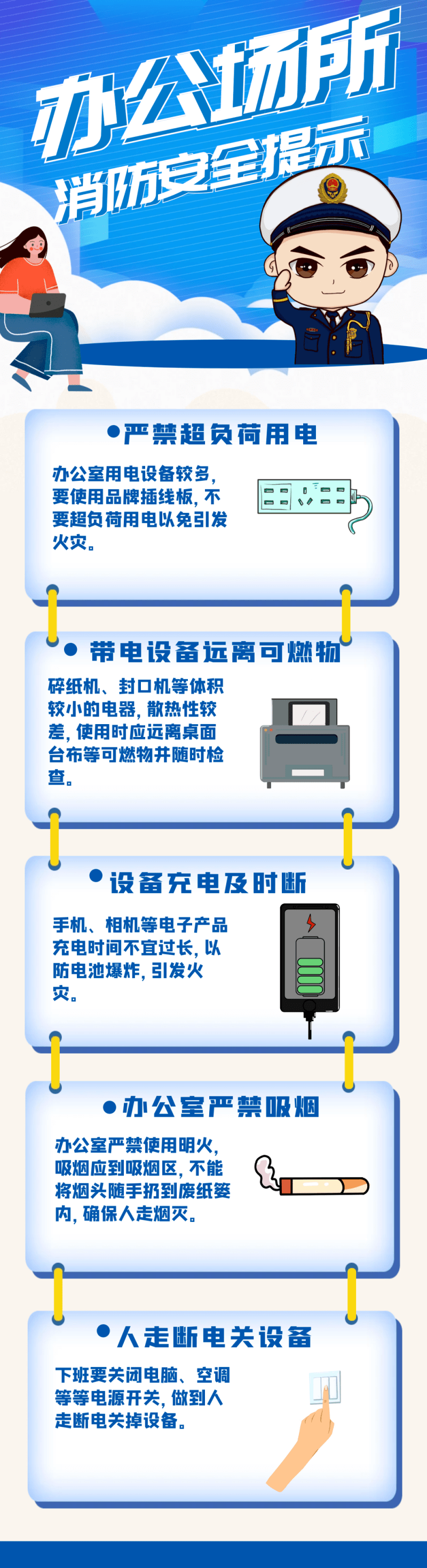 【消防宣传月】办公场所火灾安全隐患有哪些？快来自查一下