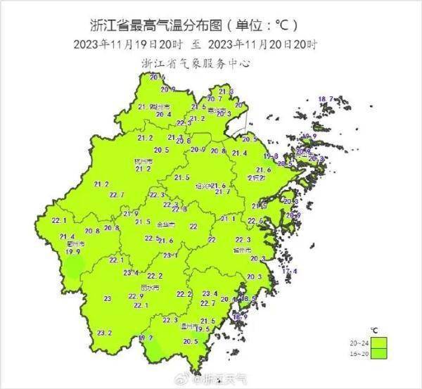 新一轮寒潮已发货，浙江最低温要5℃以下了？