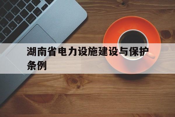 湖南省电力设施建设与保护条例(湖南省电力设施保护条例2019细则)