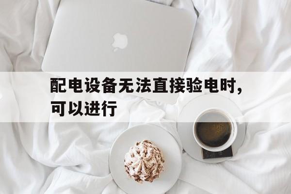 配电设备无法直接验电时,可以进行(配电设备操作后无法看到设备实际位置时)