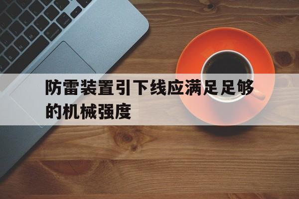 防雷装置引下线应满足足够的机械强度(防雷装置引下线应满足足够的机械强度要求)